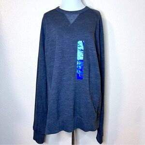 Champion Men’s Longsleeve Crewneck Grey Sweater Shirt